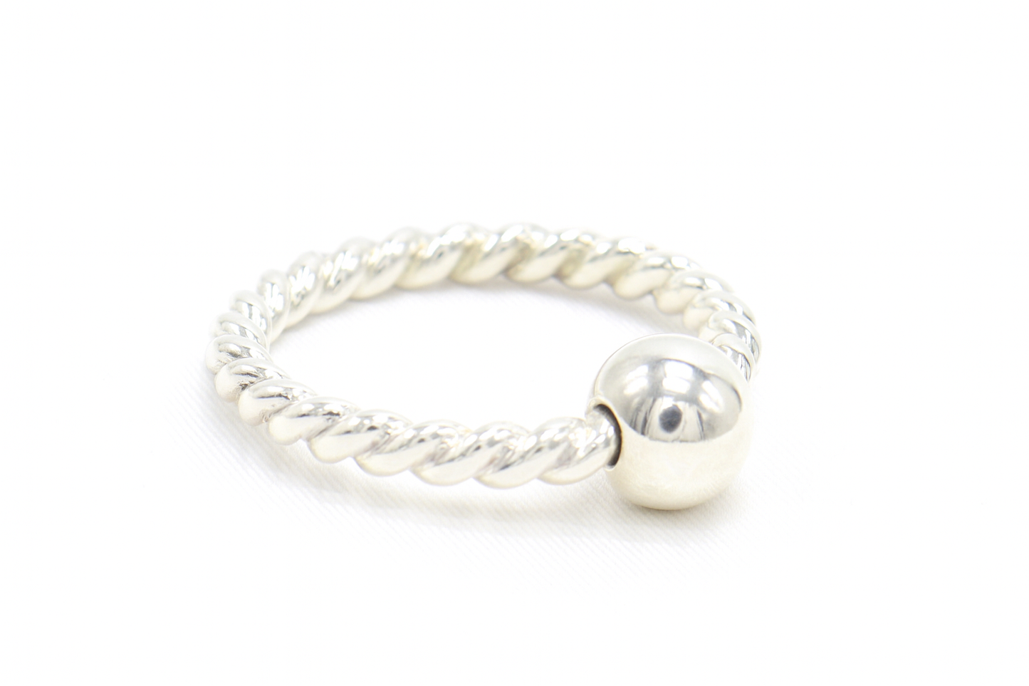 GlansBall© – Sterling Silver Non-Piercing Penis Bracelet with 10mm Silver Ball