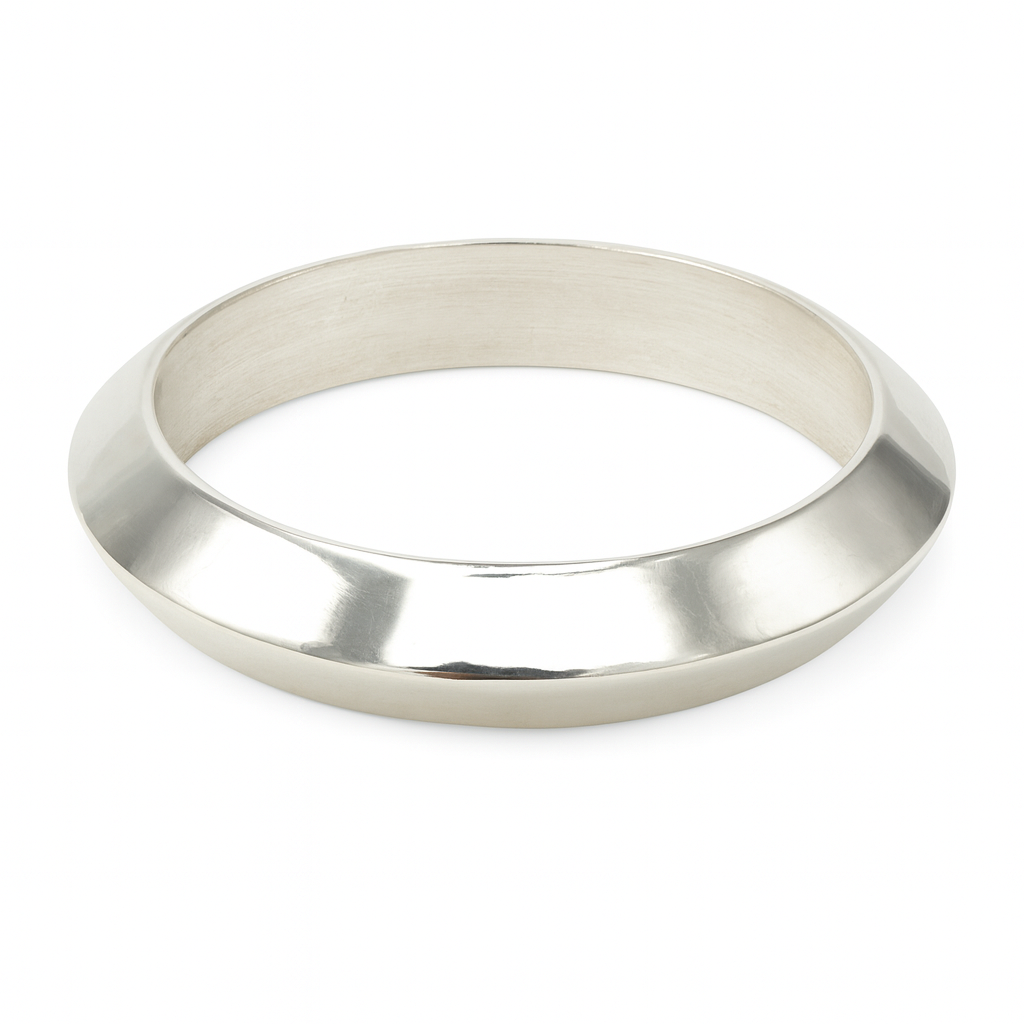 Cuffcuffbaby© – Solid Sterling Silver Domed Cuff Bracelet | Custom Erotic Jewelry for a Perfect Fit