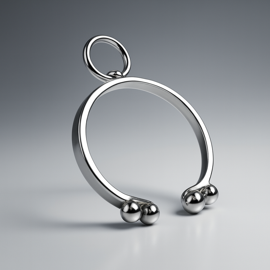 UnderP2© — Sterling Silver BDSM Cock Bracelet