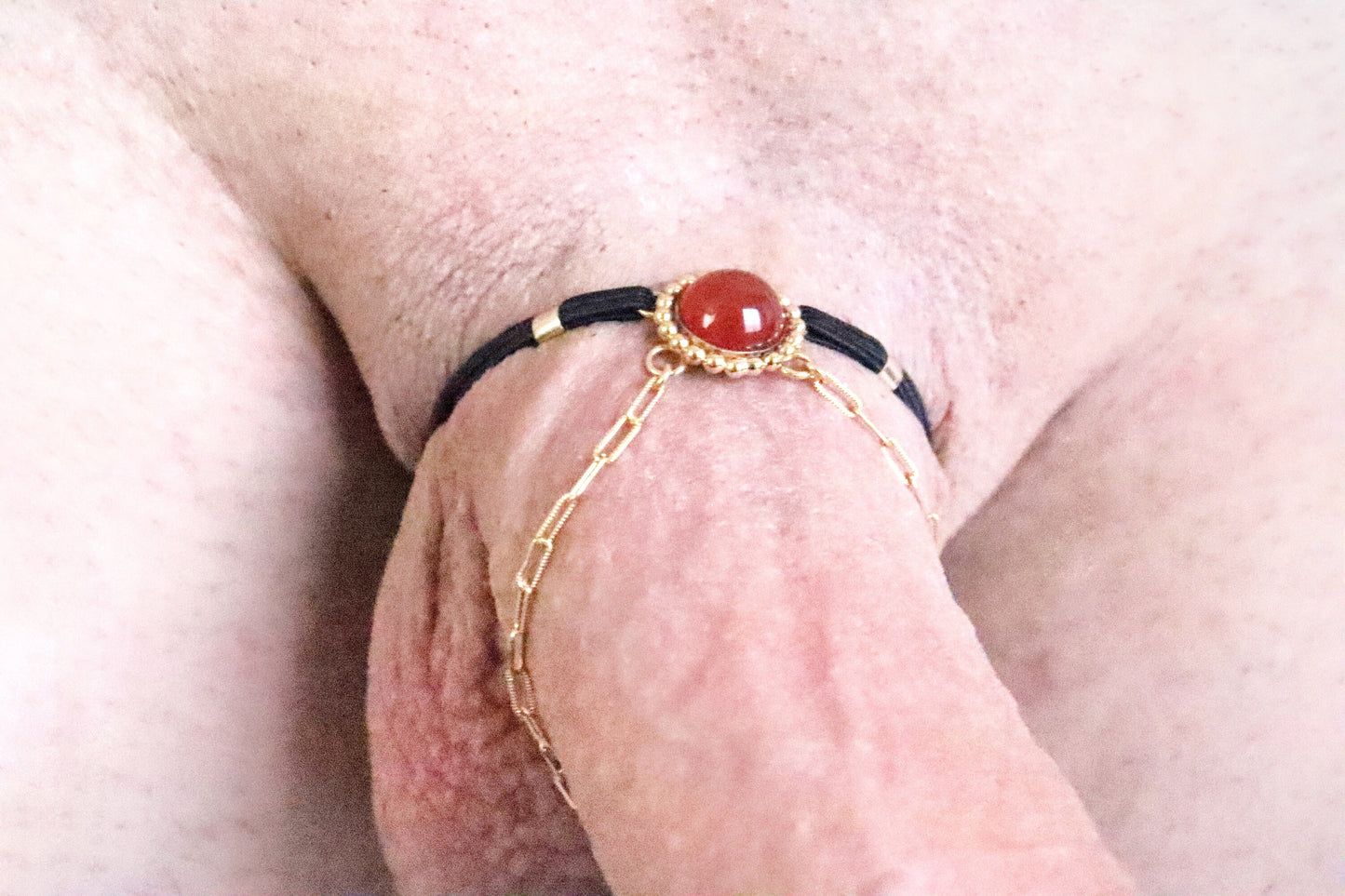 Penis chain HardyB© Silver Non Piercing Penis Bracelet, Penis jewelry, penis ring jewelry, cock jewelry, dick jewelry, penis chain
