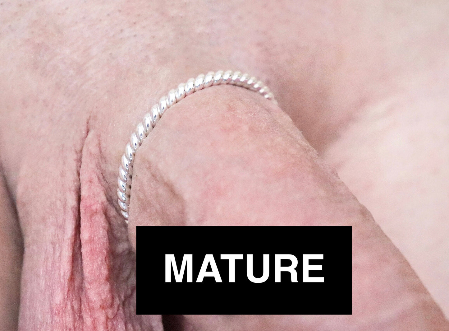 Penis glans ring DvineD2 Sterling Silver, Penis jewelry, penis ring jewelry, cock jewelry, dick jewelry, penis chain, penis ring, Adult