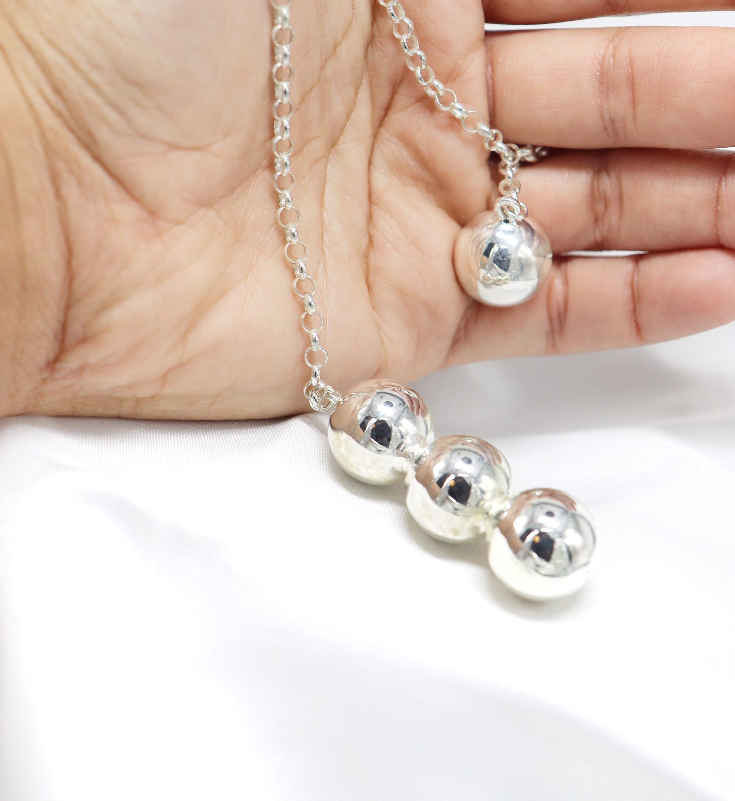Beaded Butt Plug TheOriginal © men and women Sterling Silver Anal Plug Weighted Butt Plug Ribbed Plug beginner Sex Toy Adult Toys bdsm tail