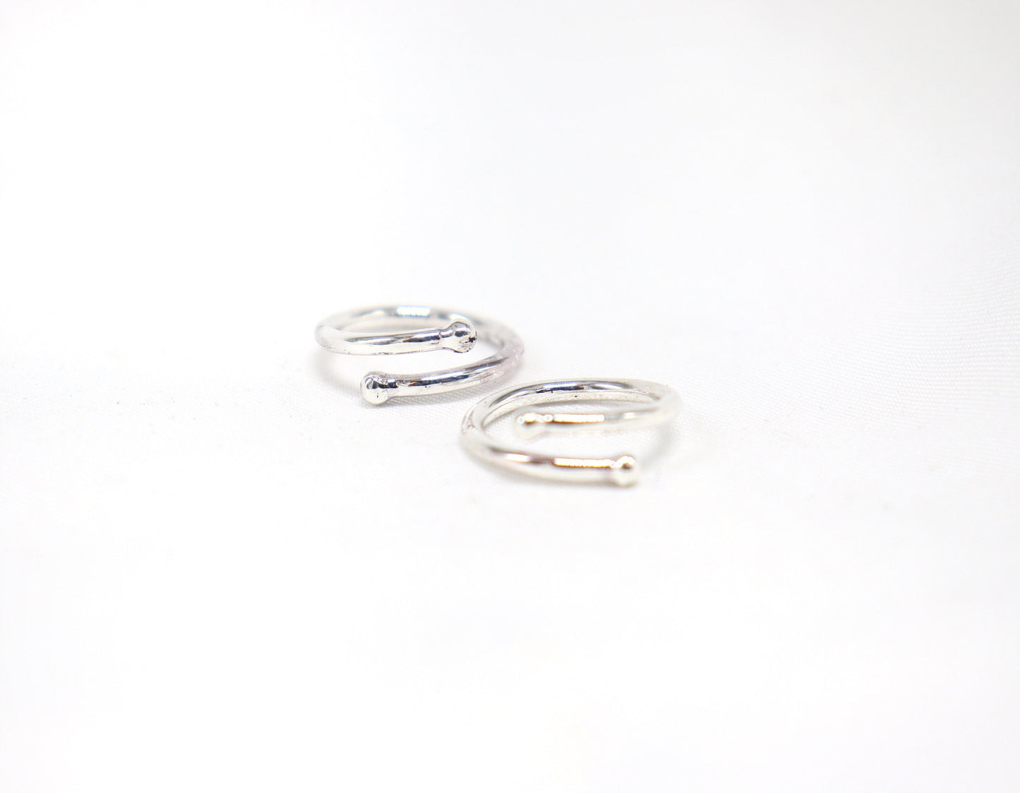 Non Piercing Fake Piercing in 925 Sterling Silver Non Piercing Nipple clamp sexy pair Not Pierced Nipple Jewelry for him or her sexy nipple