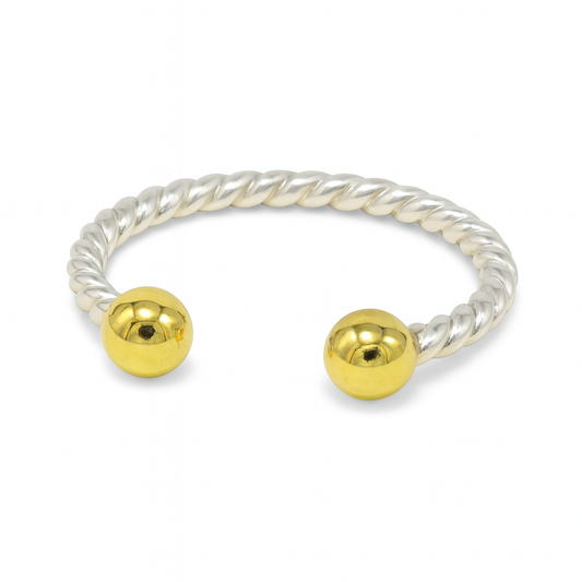 GoldenLover© – Sterling Silver &amp; 14K Gold-Filled Adjustable Body Bracelet