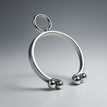UnderP2© — Sterling Silver BDSM Cock Bracelet