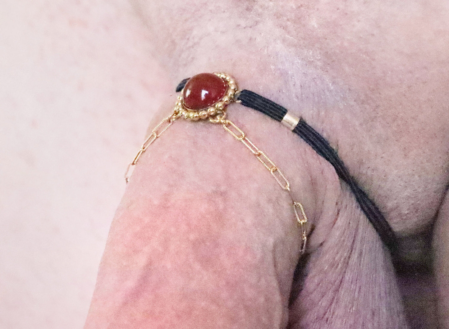 Penis chain HardyB© Silver Non Piercing Penis Bracelet, Penis jewelry, penis ring jewelry, cock jewelry, dick jewelry, penis chain