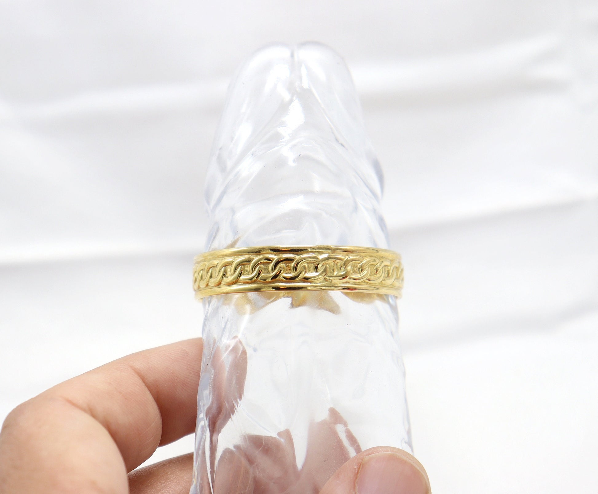 Penis glans ring CockA Gold Penis jewelry, penis ring jewelry, cock jewelry, dick jewelry, penis chain, penis ring, Adult