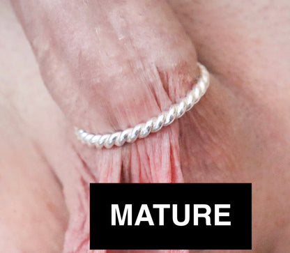 Penis cuff BlueDreamz Sterling Silver, Penis jewelry, penis ring jewelry, cock jewelry, dick jewelry, penis chain, penis ring, Adult