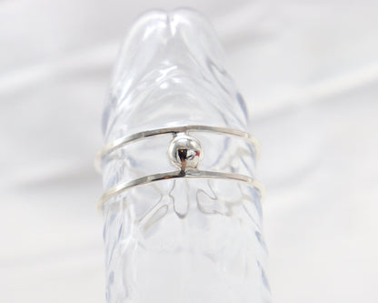Penis bracelet YummyC Sterling Silver, Penis jewelry, penis ring jewelry, cock jewelry, dick jewelry, penis chain, penis ring, Adult
