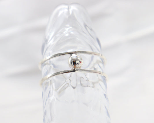 Penis bracelet YummyC Sterling Silver, Penis jewelry, penis ring jewelry, cock jewelry, dick jewelry, penis chain, penis ring, Adult