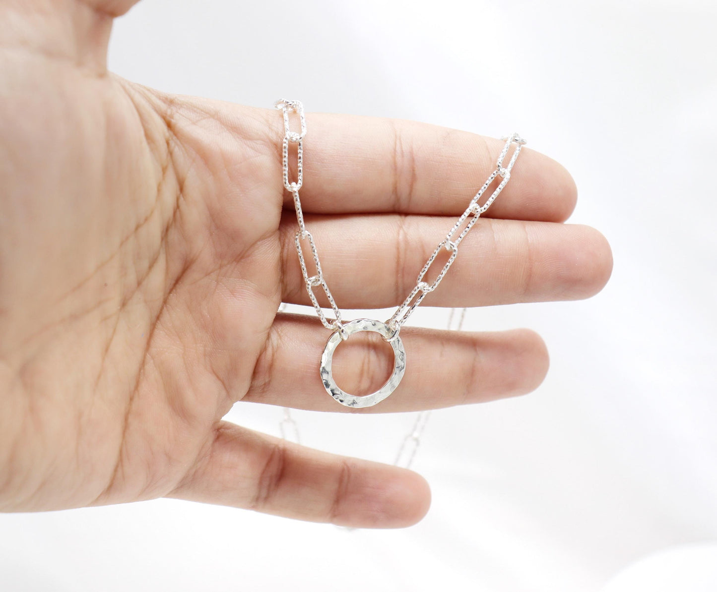 Day Collar TheOhbaby Sterling Silver, Sub Day Collar, Silver O ring necklace, O ring Chocker, gift for her gift for sub bsdm 24/7 Wear gag