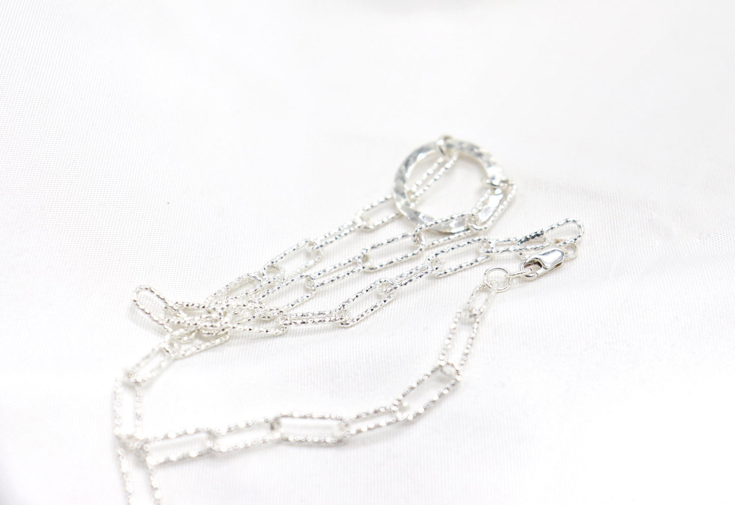 Day Collar TheOhbaby Sterling Silver, Sub Day Collar, Silver O ring necklace, O ring Chocker, gift for her gift for sub bsdm 24/7 Wear gag