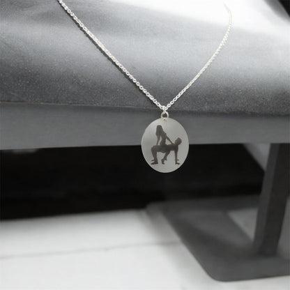 Sex position necklace Sterling Silver, arc sex position, Gift sex, spicy gift, special gift, mature gift, mature necklace, sex kamasutra gag