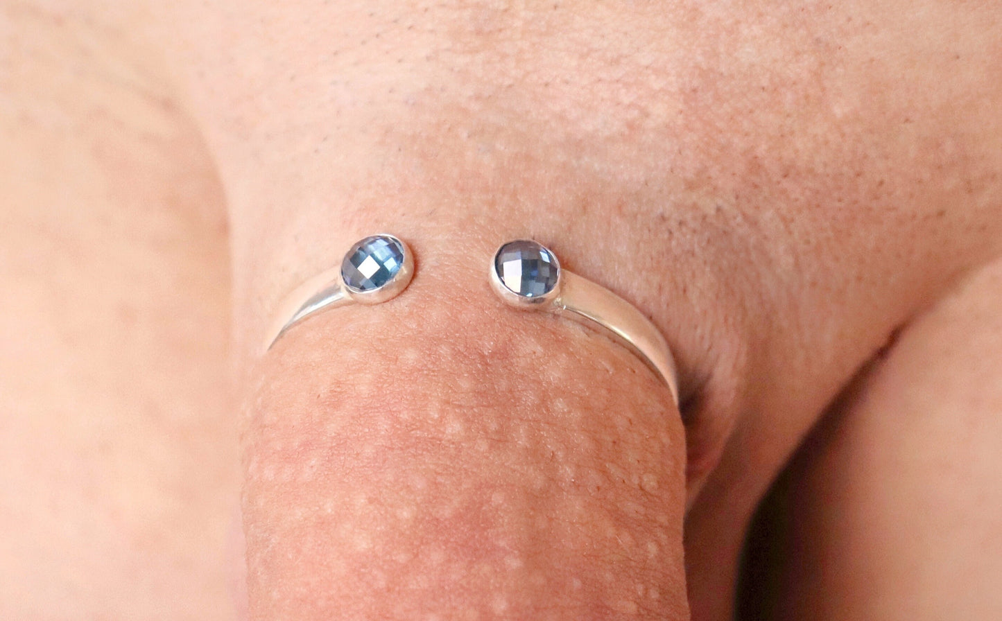 Penis cuff FancyD© Sterling Silver, Penis jewelry, penis ring jewelry, cock jewelry, dick jewelry, penis chain, penis ring, Adult
