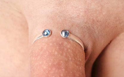 Penis cuff FancyD© Sterling Silver, Penis jewelry, penis ring jewelry, cock jewelry, dick jewelry, penis chain, penis ring, Adult