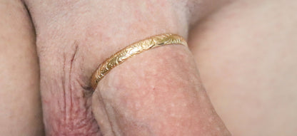 Penis glans ring FancyP© Yellow Gold Fill, Penis jewelry, penis ring jewelry, cock jewelry, dick jewelry, penis chain, penis ring, Adult
