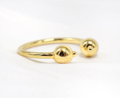 Penis glans ring HBalls© 14k Yellow gold fill, Penis jewelry, penis ring jewelry, cock jewelry, dick jewelry, penis chain, penis ring, Adult