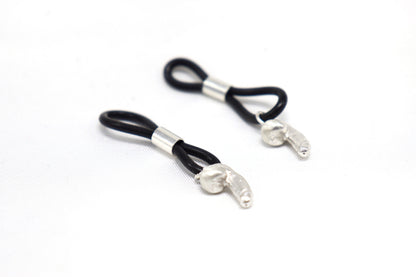 Non-Piercing Nipple Jewelry SpicyP© with heart Penis Pendant in Sterling Silver, nipple jewelry, erotic jewelry nipple, erect nipples, sexy