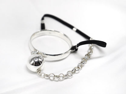 Penis bracelet MrBebe© Sterling Silver, Penis jewelry, penis ring jewelry, cock jewelry, dick jewelry, penis chain, penis ring, Adult