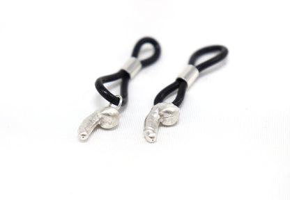 Non-Piercing Nipple Jewelry SpicyP© with heart Penis Pendant in Sterling Silver, nipple jewelry, erotic jewelry nipple, erect nipples, sexy