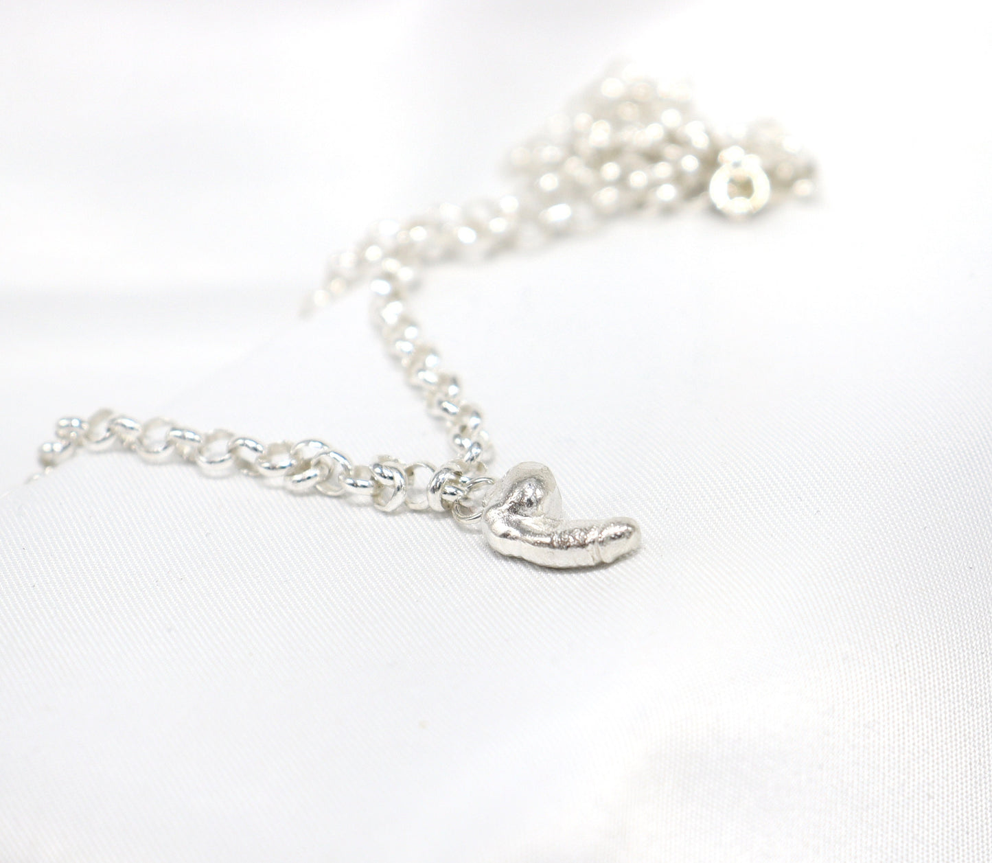 Penis pendant necklace TheP © Sterling Silver, valentines day, phallus necklace, cock necklace, dick chain Genitalia Pendant, Gift For Men