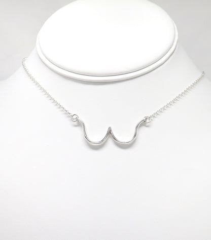 Boobs pendant necklace Boobz Sterling Silver, breast necklace pendant, titty pendant, gift for woman, erotic jewelry, erotic gift, tits
